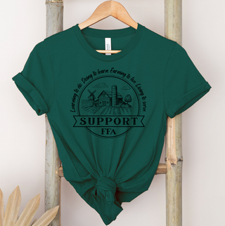 Support FFA Barn Sketch – Bella Canvas T-Shirt