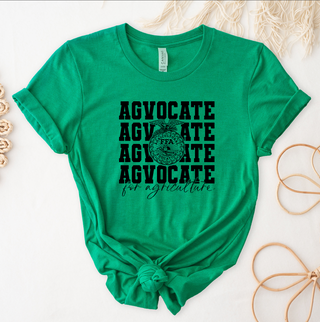 Emblem Black Agvocate For Agriculture – Bella Canvas T-Shirt