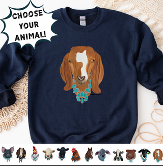SQUASH ANIMALS - CHOOSE YOUR ANIMAL – Crewneck