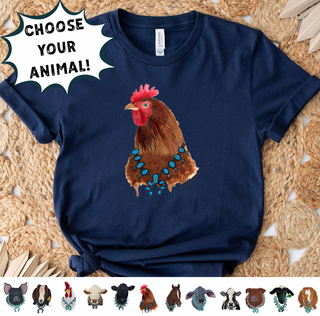 SQUASH ANIMALS - CHOOSE YOUR ANIMAL - Bella Canvas T-Shirt
