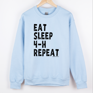 Eat Sleep 4-H Repeat – Crewneck