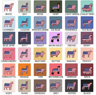 Patriotic Animals - Choose Your Animal – Comfort Colors T-Shirt