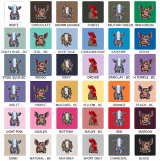 RAINBOW ANIMALS - CHOOSE YOUR ANIMAL – Hoodie