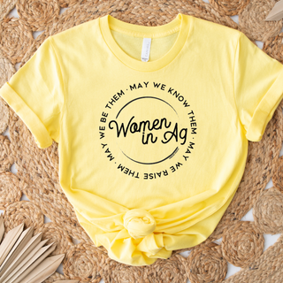 WMB Women In AG Circle – Comfort Colors T-Shirt