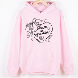 Women In Ag Horse Show - Black Ink – Hoodie