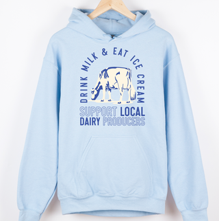 DRINK MILK - EAT ICE CREAM – Hoodie