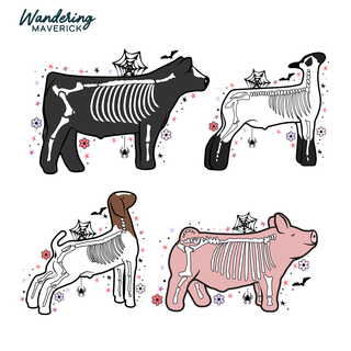 Skeleton Animals-CHOOSE YOUR ANIMAL– Infant/Toddler/Youth