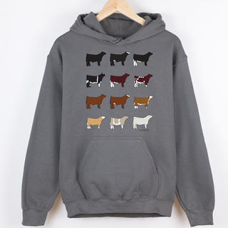 Steer Breeds – Hoodie