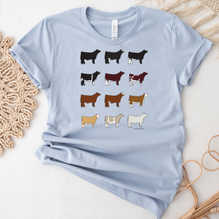 Steer Breeds – Bella Canvas T-Shirt