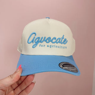 Icy Blue Agvocate For Agriculture Hat