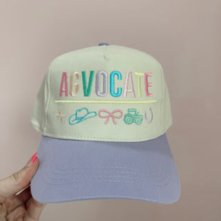 Agvocate Symbol Hat - Purple