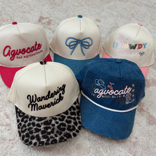 EMBROIDERED HATS