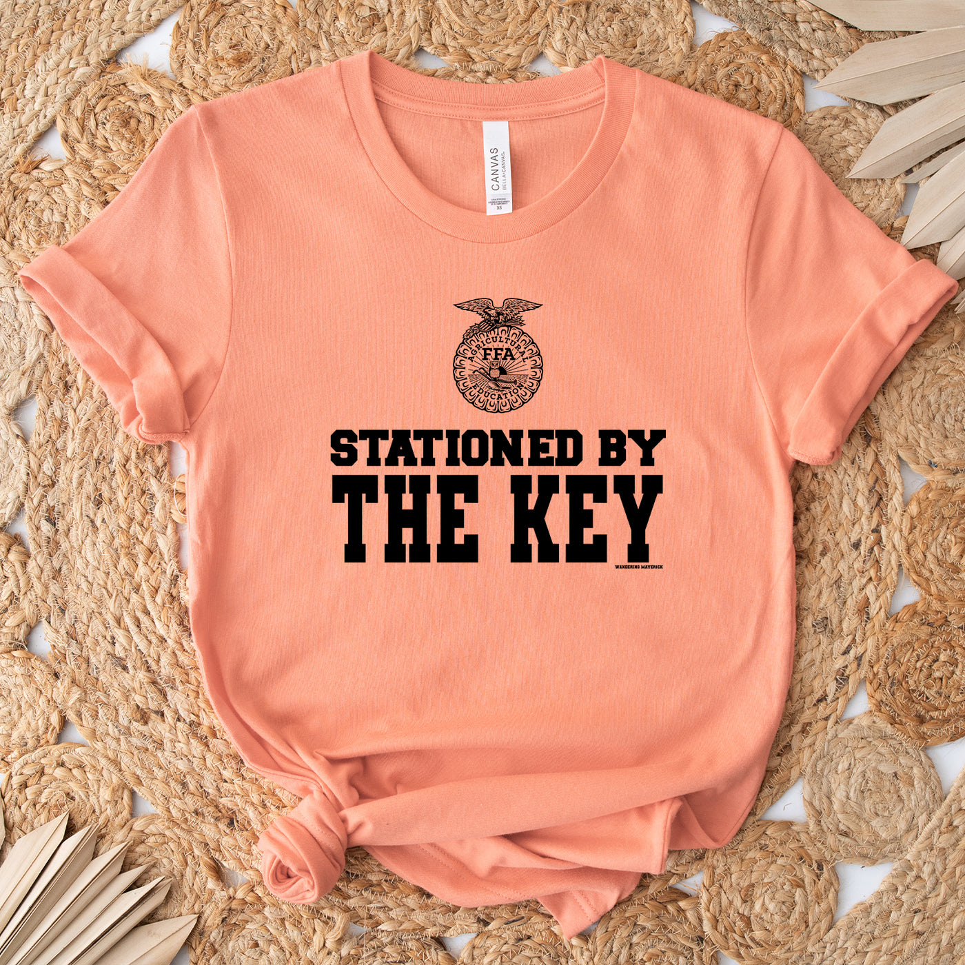 Stationed by the key ffa T-Shirt (XS-4XL) - Multiple Colors!