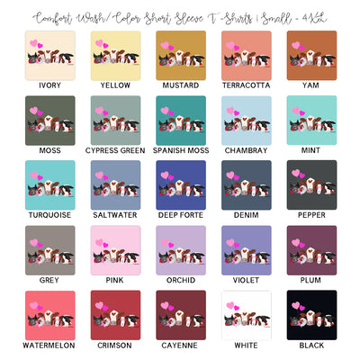 Valentine Stock ComfortWash/ComfortColor T-Shirt (S-4XL) - Multiple Colors!