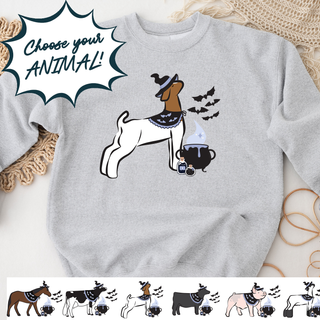 Witch Animals-CHOOSE YOUR ANIMAL– Crewneck