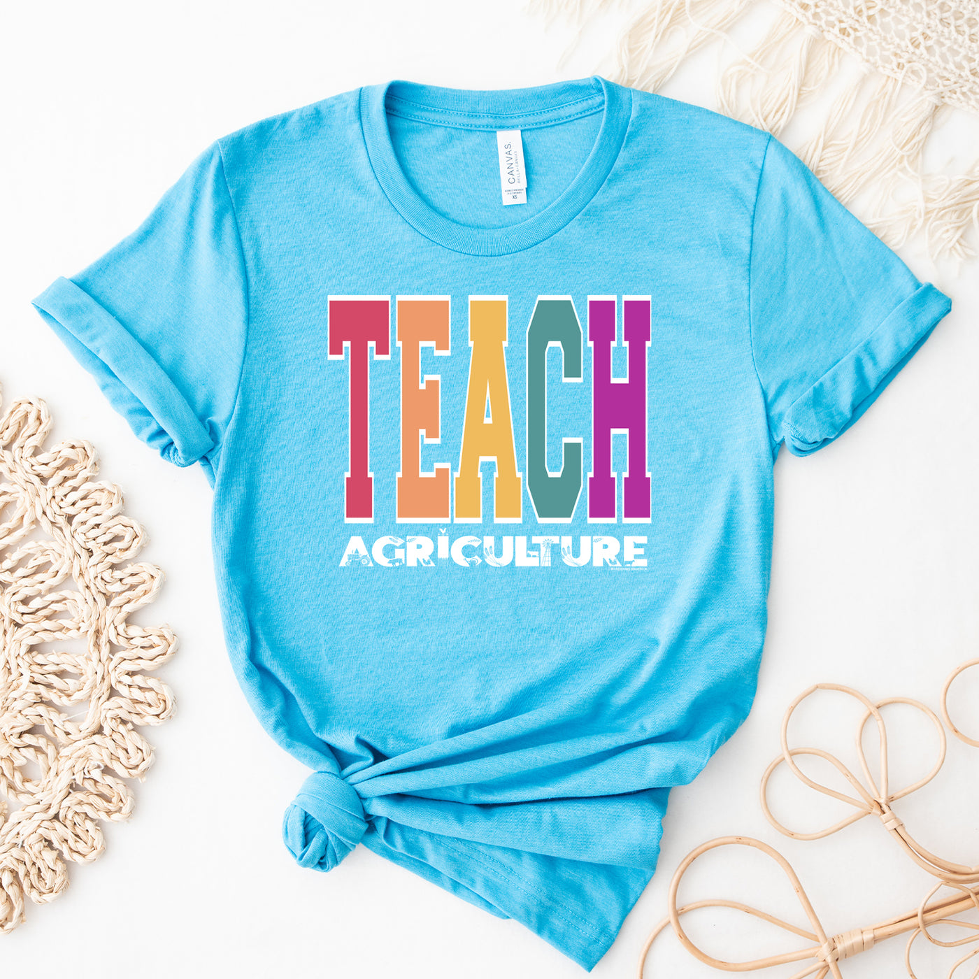 Color Teach Agriculture T-Shirt (XS-4XL) - Multiple Colors!