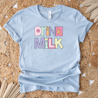 Pastel Drink Milk T-Shirt (XS-4XL) - Multiple Colors!