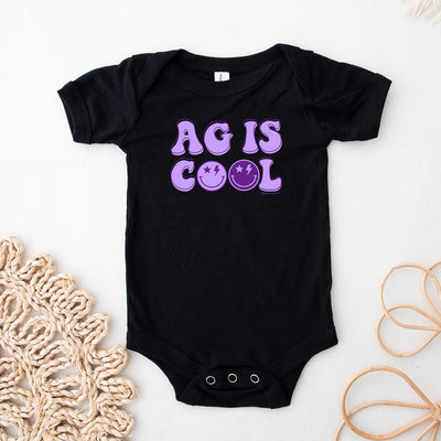 Purple Ag Is Cool One Piece/T-Shirt (Newborn - Youth XL) - Multiple Colors!