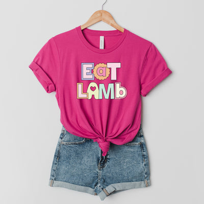 Pastel Eat Lamb T-Shirt (XS-4XL) - Multiple Colors!