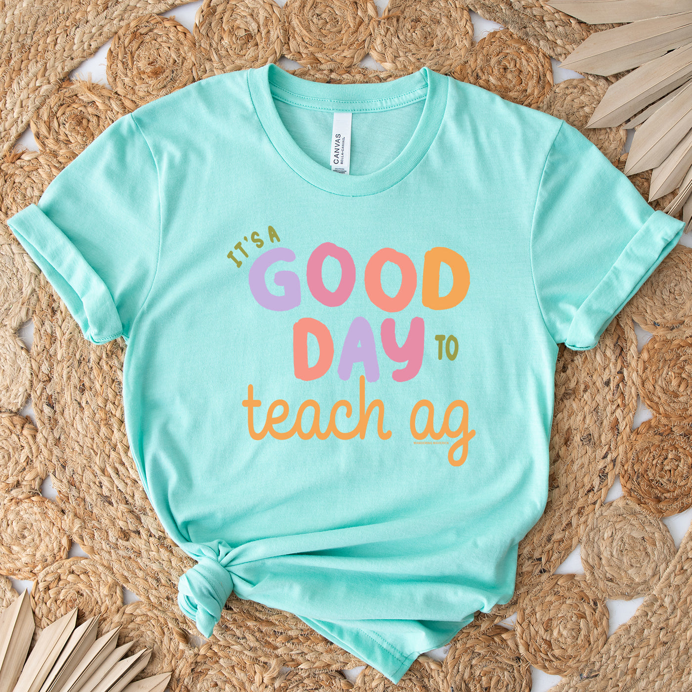 It's A Good Day To Teach Ag T-Shirt (XS-4XL) - Multiple Colors!