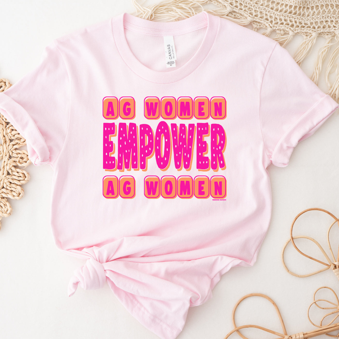Ag Women Empower Ag Women T-Shirt (XS-4XL) - Multiple Colors!