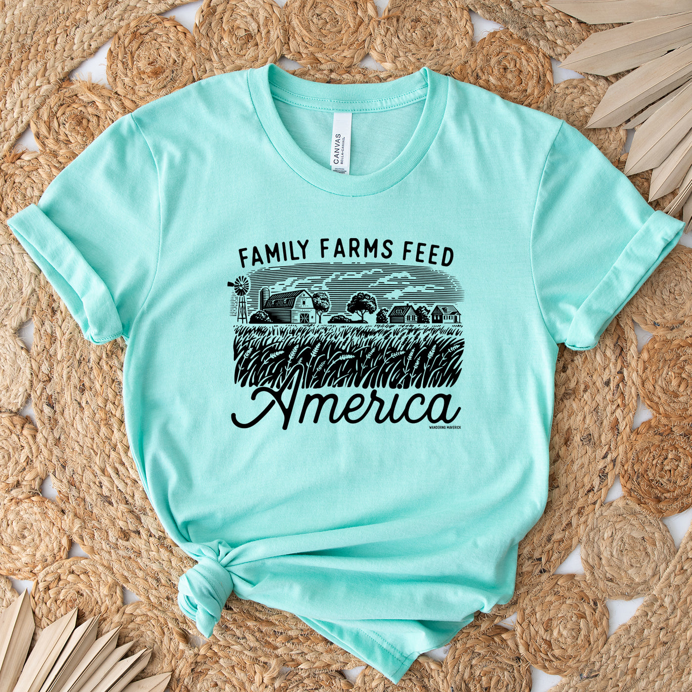 Family Farms Feed America T-Shirt (XS-4XL) - Multiple Colors!