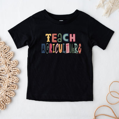 Magazine Teach Agriculture One Piece/T-Shirt (Newborn - Youth XL) - Multiple Colors!