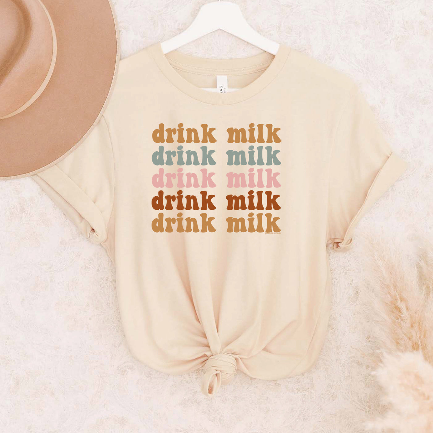 Groovy Drink Milk T-Shirt (XS-4XL) - Multiple Colors!