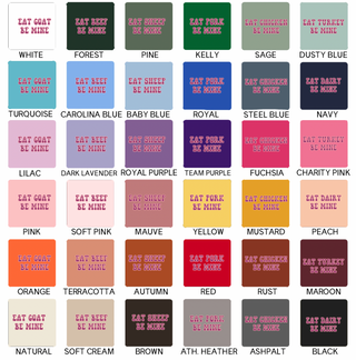 BE MINE - CHOOSE YOUR ANIMAL - Bella Canvas T-Shirt