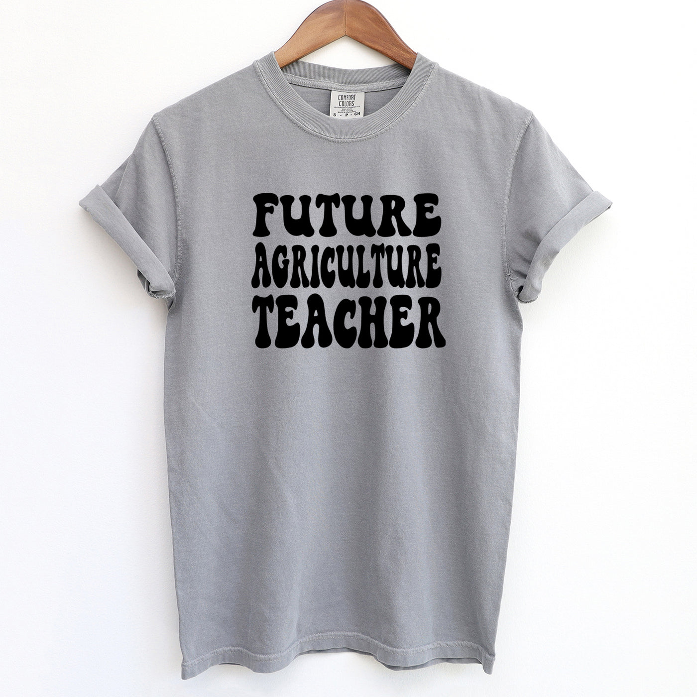 Groovy Future Ag Teacher ComfortWash/ComfortColor T-Shirt (S-4XL) - Multiple Colors!