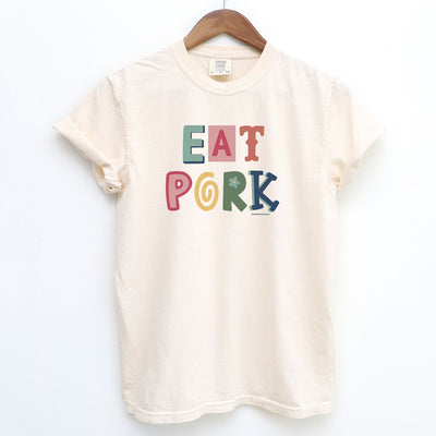 Magazine Eat Pork ComfortWash/ComfortColor T-Shirt (S-4XL) - Multiple Colors!