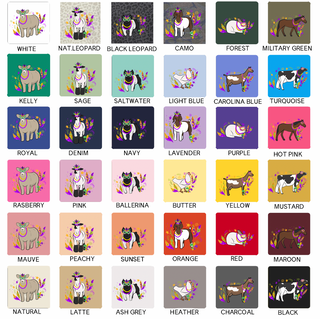 MARDI GRA ANIMALS - CHOOSE YOUR ANIMAL – Infant/Toddler/Youth
