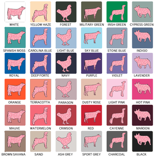 Pink Cheetah Animals - CHOOSE YOUR ANIMAL– Crewneck