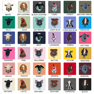 SQUASH ANIMALS - CHOOSE YOUR ANIMAL – Infant/Toddler/Youth