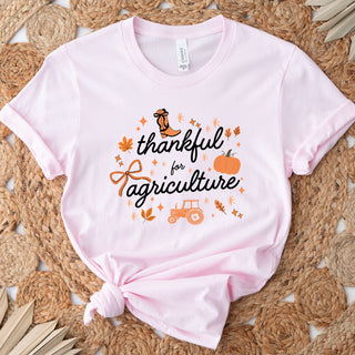 Thankful For Agriculture– Bella Canvas T-Shirt