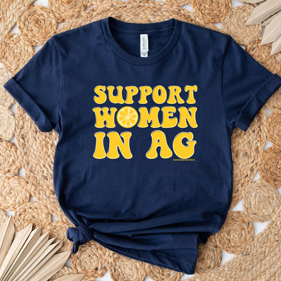 Lemon Support Women In Ag T-Shirt (XS-4XL) - Multiple Colors!
