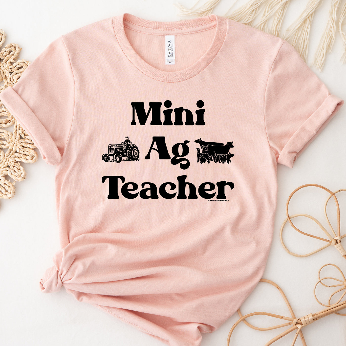 Mini Ag Teacher T-Shirt (XS-4XL) - Multiple Colors!
