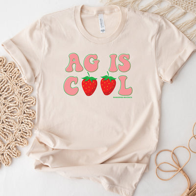 Strawberry Ag Is Cool T-Shirt (XS-4XL) - Multiple Colors!