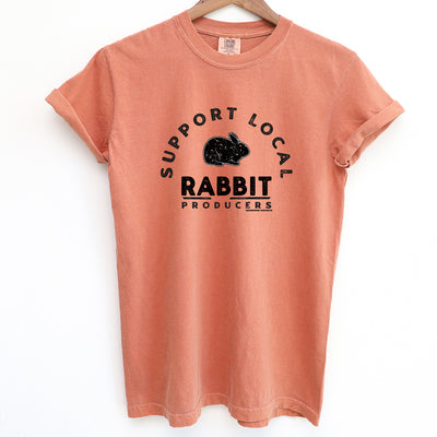 Support Local Rabbit Producers ComfortWash/ComfortColor T-Shirt (S-4XL) - Multiple Colors!