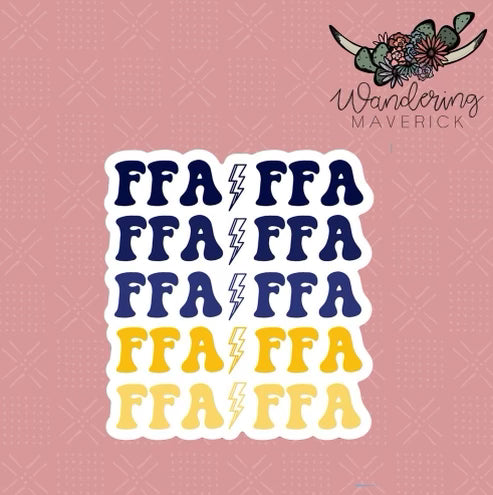 FFA Bolt Sticker