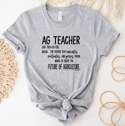 Ag Teacher Definition T-Shirt (XS-4XL) - Multiple Colors!
