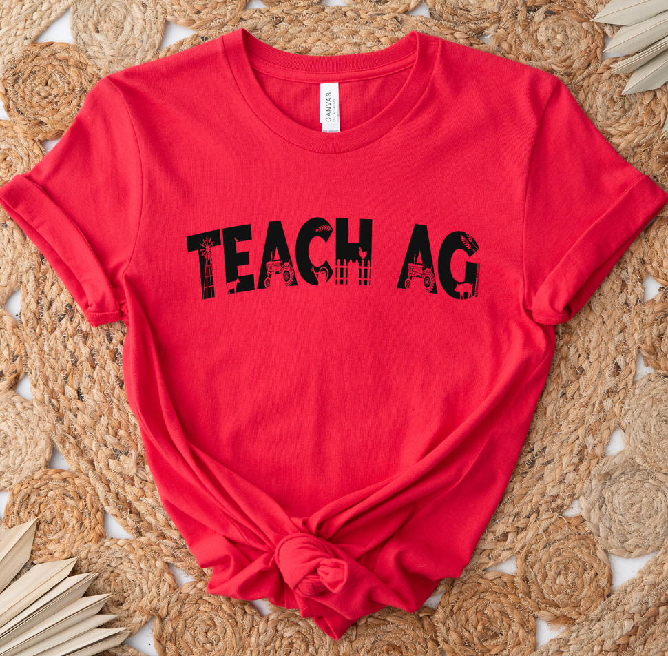 Teach AG Cutout T-Shirt (XS-4XL) - Multiple Colors!