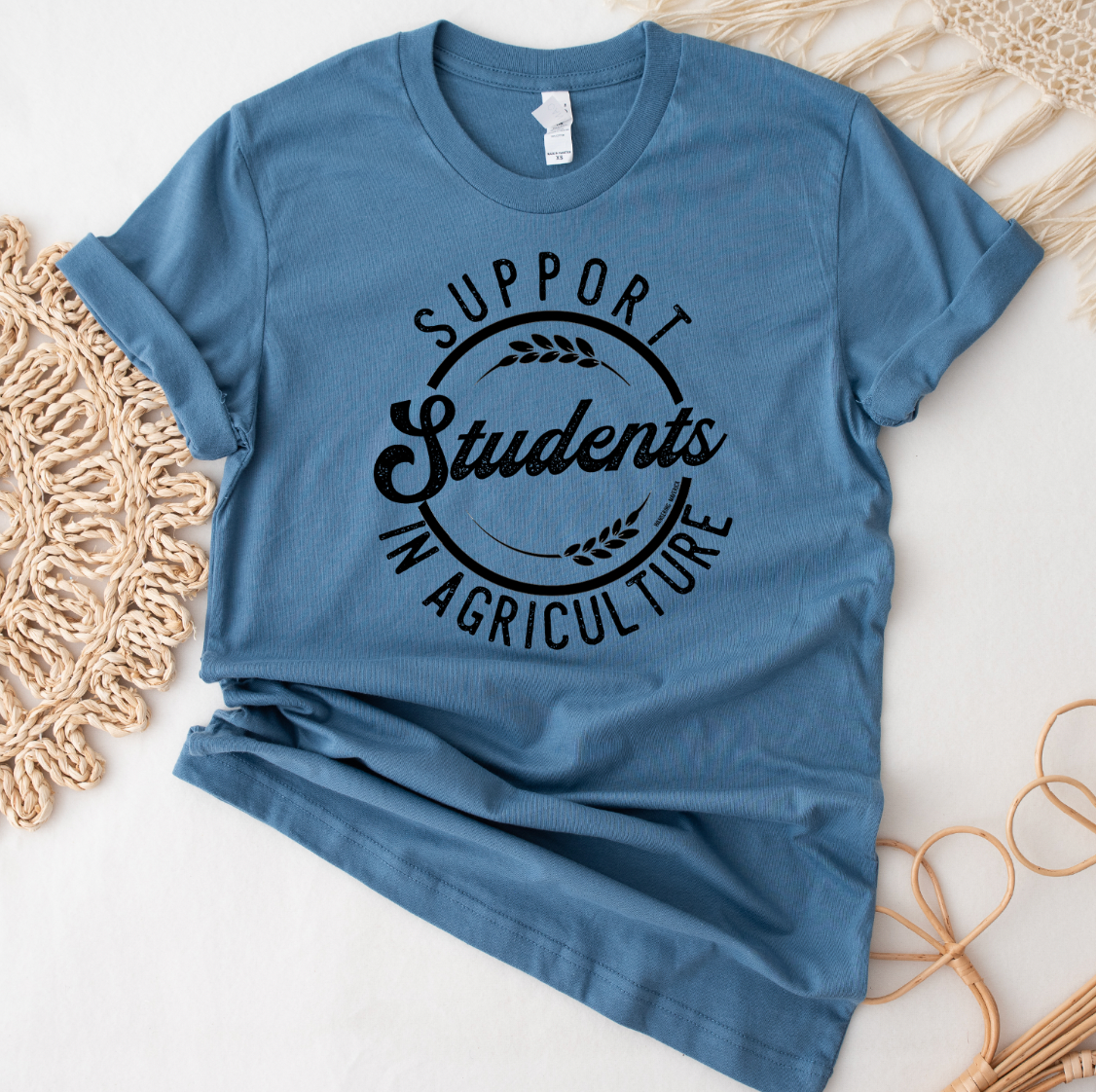 Support Students in Agriculture T-Shirt (XS-4XL) - Multiple Colors!