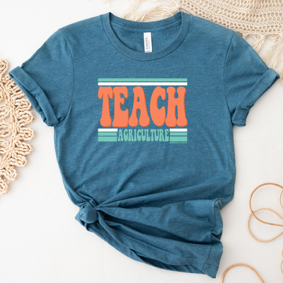 Retro Teach Agriculture T-Shirt (XS-4XL) - Multiple Colors!