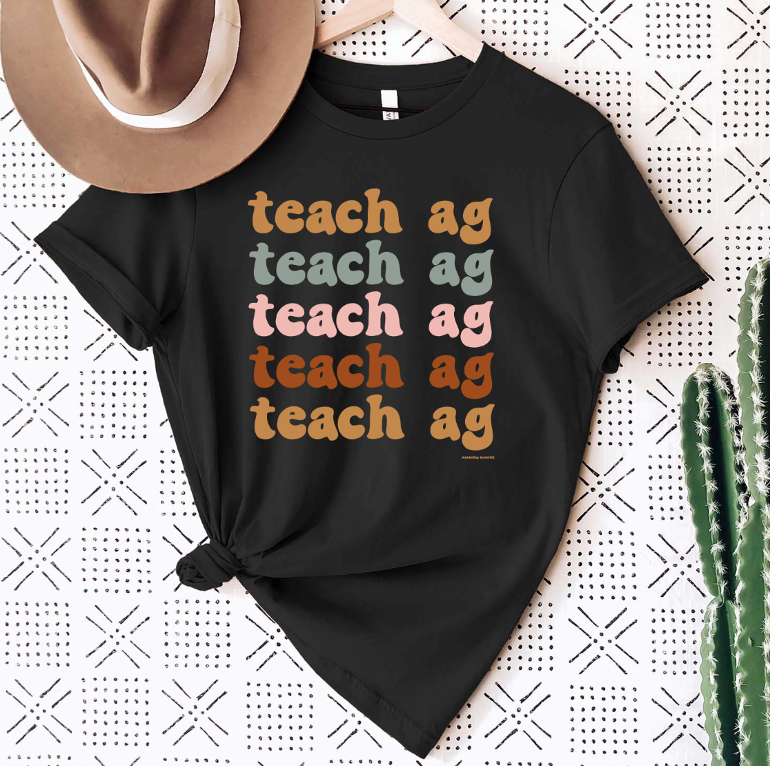 Groovy Teach AG T-Shirt (XS-4XL) - Multiple Colors!