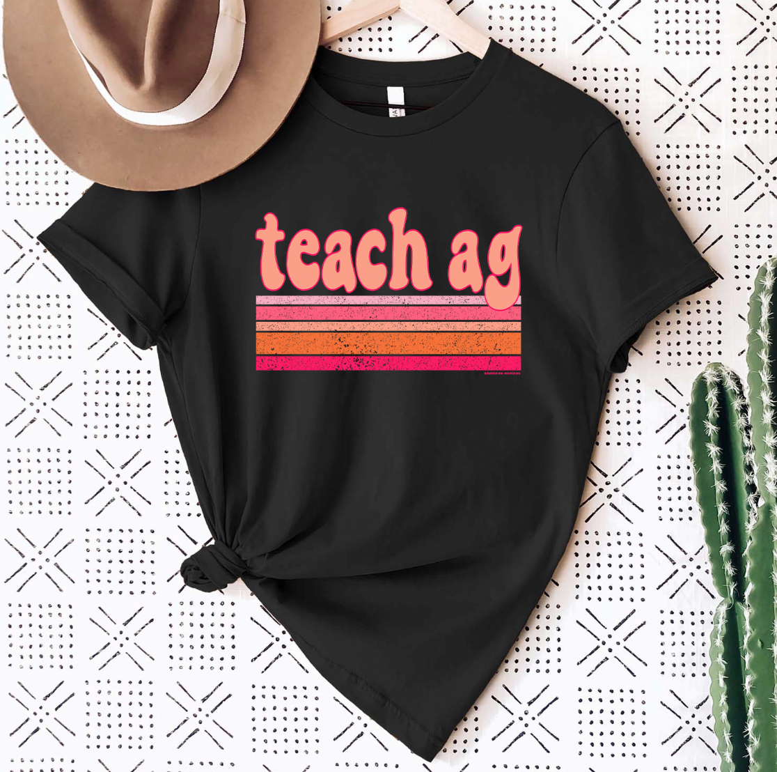 Peachy Teach AG T-Shirt (XS-4XL) - Multiple Colors!