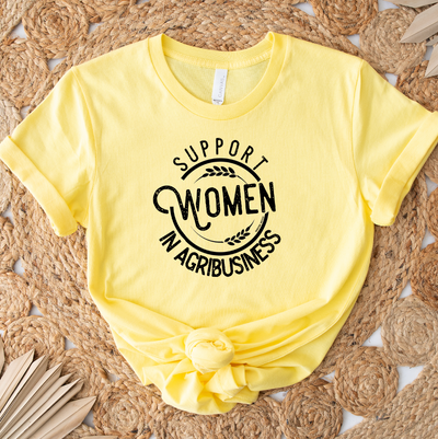 Support Women in Agribusiness T-Shirt (XS-4XL) - Multiple Colors!