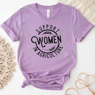 Support Women in Agriculture T-Shirt (XS-4XL) - Multiple Colors!