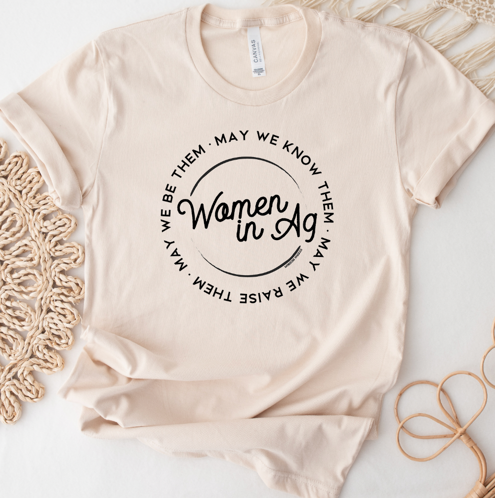 Women in AG Circle T-Shirt (XS-4XL) - Multiple Colors!