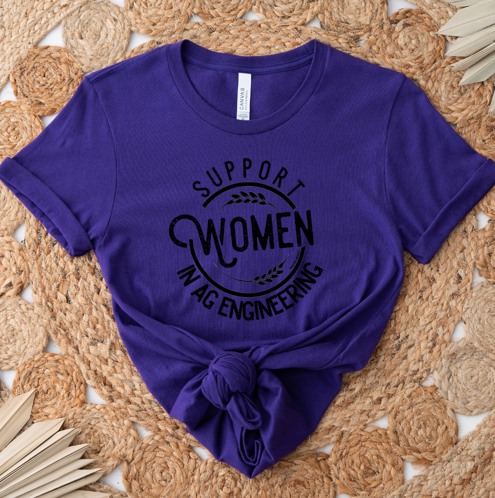 Support Women in AG Engineering T-Shirt (XS-4XL) - Multiple Colors!